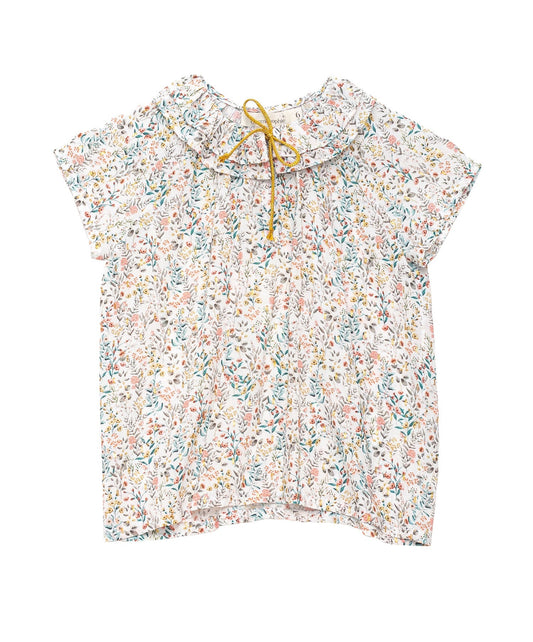Coco Shirt Garden Print Tops Cosmosophie