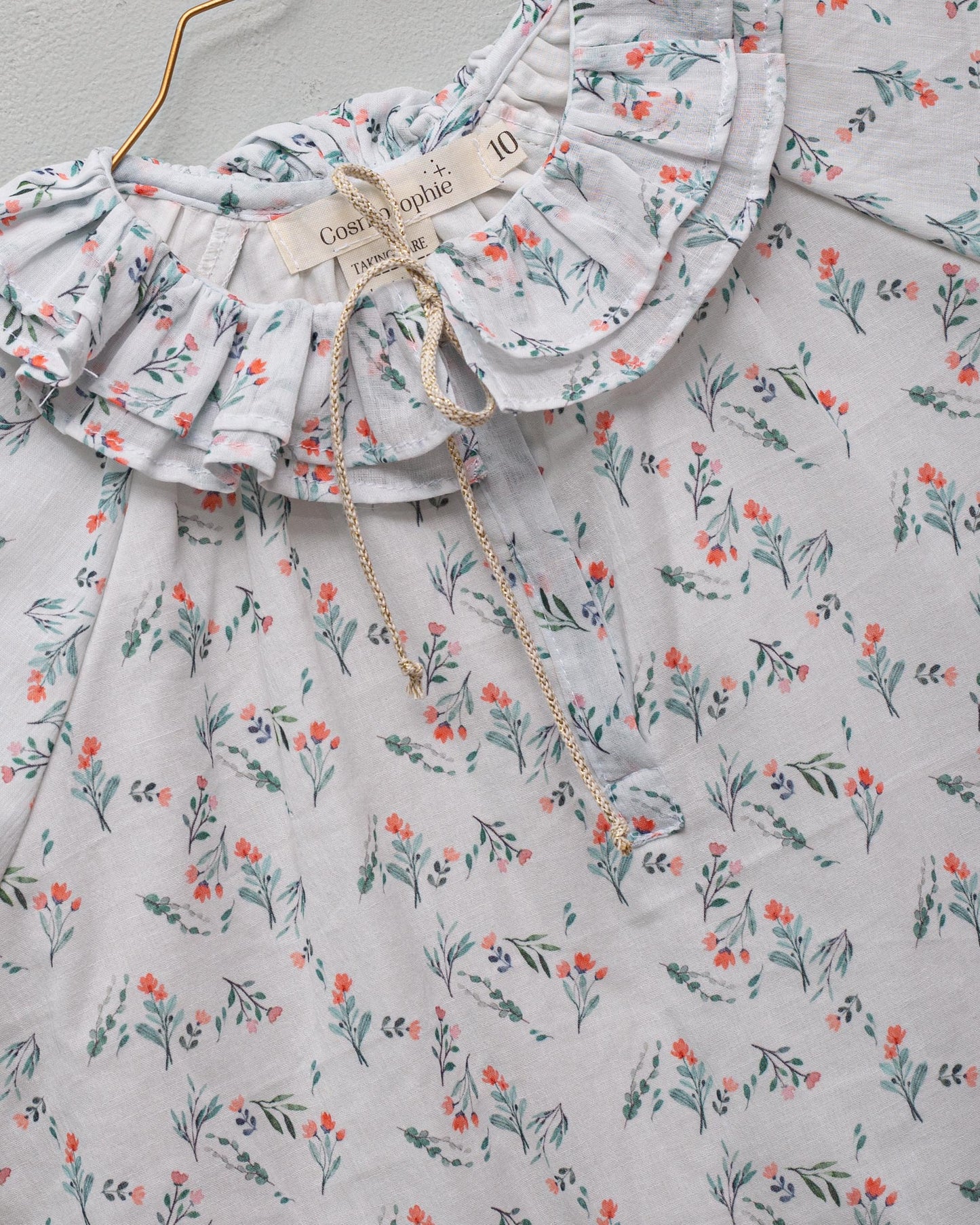 Coco Shirt Bloom Print Tops Cosmosophie