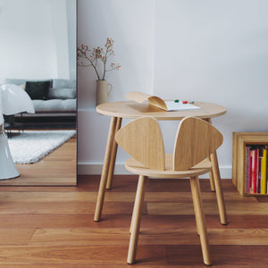 Mouse School Chair age 6-10 Wood Nofred