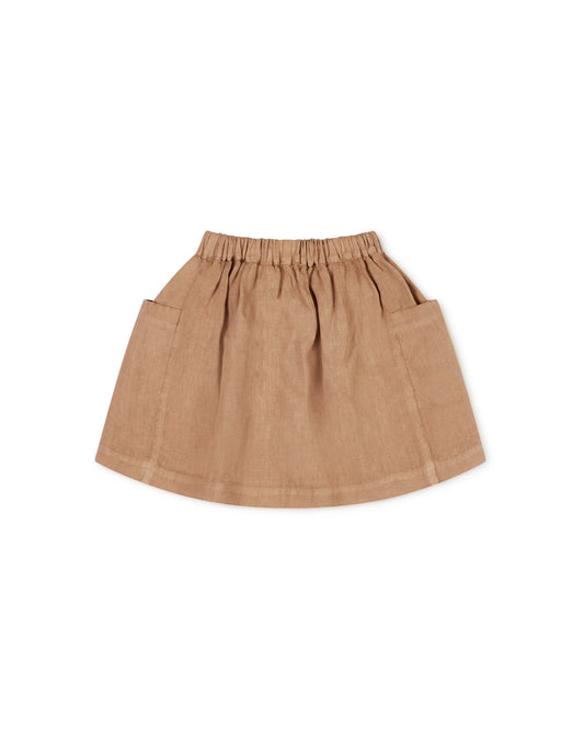 Gaia Skirt / tan SS20-DE Matona