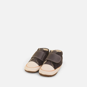 Grey Strap Sneaker Booties Shoes & Booties Dulis Shoes