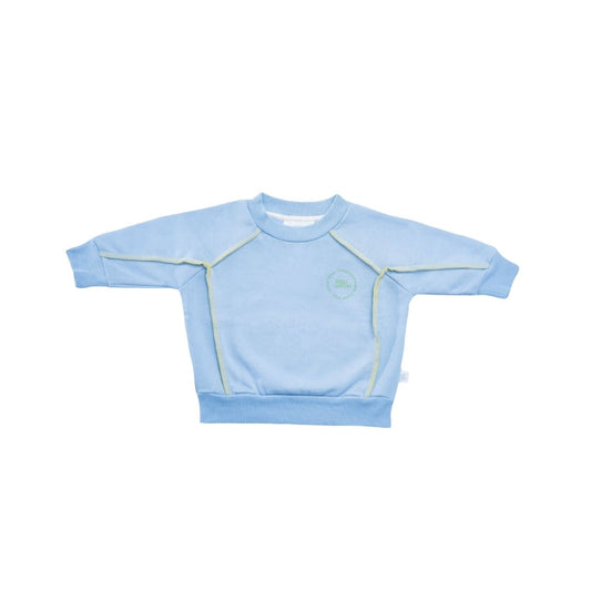 Limited Edition Statement Jumper ocean blue Knitwear Zebra I can see