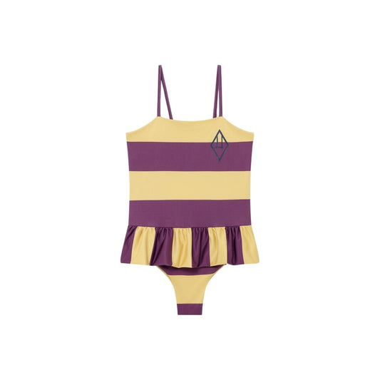 Clownfish kids swimsuit yellow Stripes Swimwear The Animals Observatory