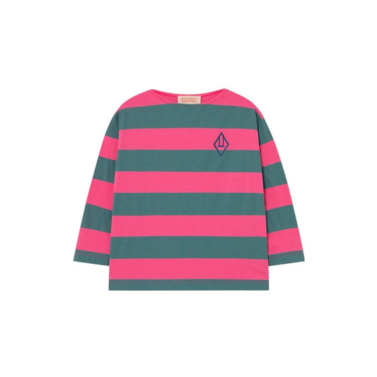 Anteater kids t-shirt pink Stripes Tops The Animals Observatory