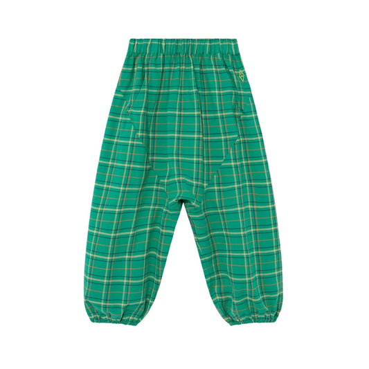 Buffalo kids pants green logo Trousers The Animals Observatory