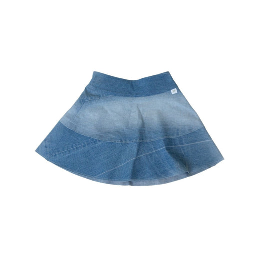 Upcycled Light Denim skirt Skirts Zebra I can see