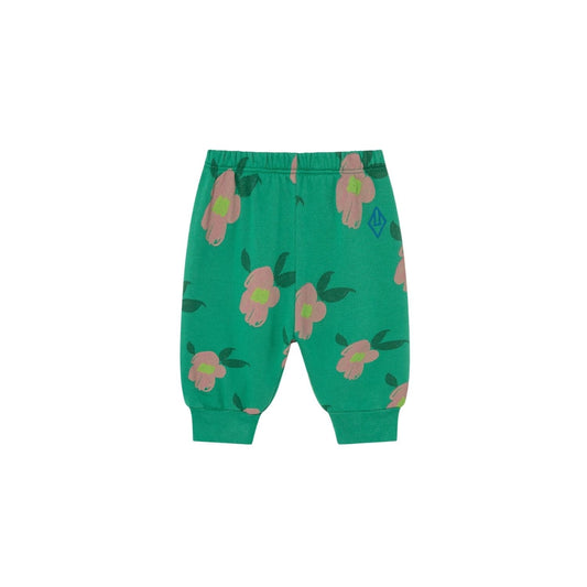 Dromedary baby pants green flowers Trousers The Animals Observatory