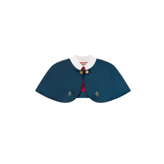 Armadillo kids jacket navy logo Outerwear The Animals Observatory