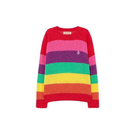 Bull kids sweater red logo Knitwear The Animals Observatory