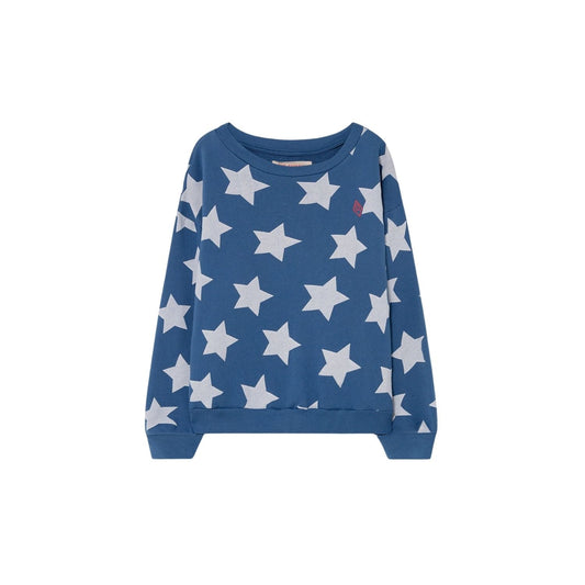 Bear kids+ sweatshirt blue Stars Sweatshirts The Animals Observatory