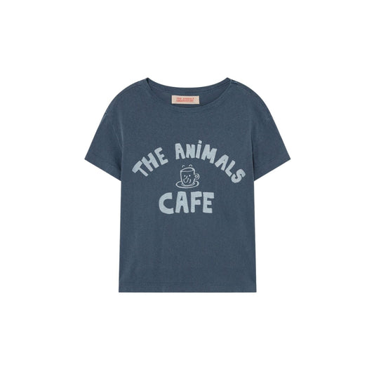 Rooster kids+ t-shirt navy the animal Tops The Animals Observatory