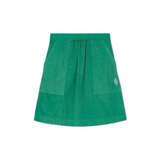 Bird kids skirt green logo Skirts The Animals Observatory