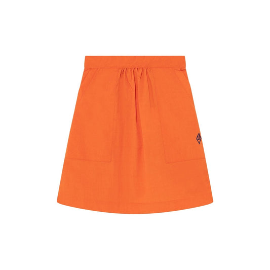 Bird kids skirt orange logo Skirts The Animals Observatory