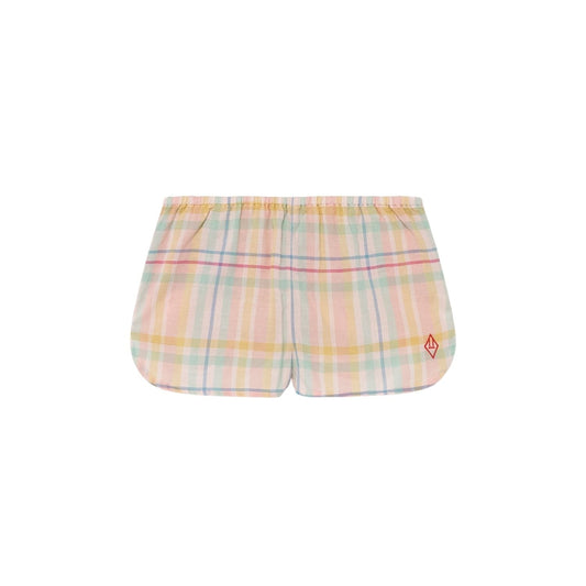 Clam kids pants pink logo Trousers The Animals Observatory