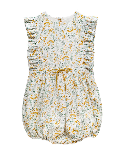 Hunter Playsuit in Mimosa Print Jumpsuits Cosmosophie