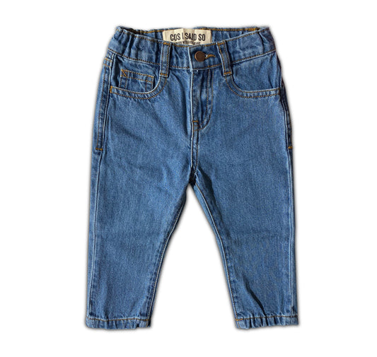 Relaxed Fit Denim Pant