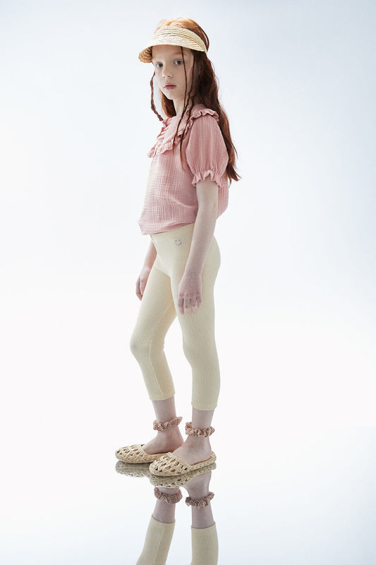 Rise Leggings Vanilla Trousers Jellymade