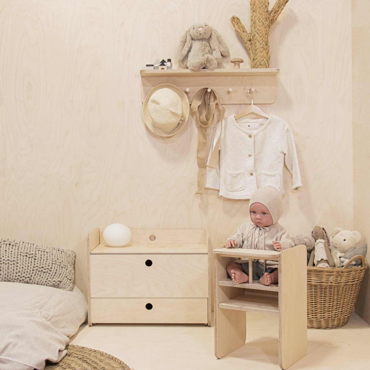 Mier toy cot Wooden toy Tré Timber Traditional Toys