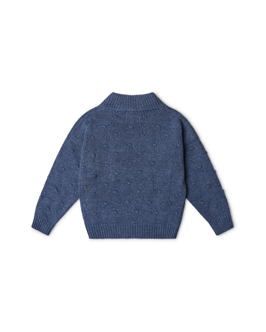 Juna Sweater Kids / thunder blue AW21-DE Matona