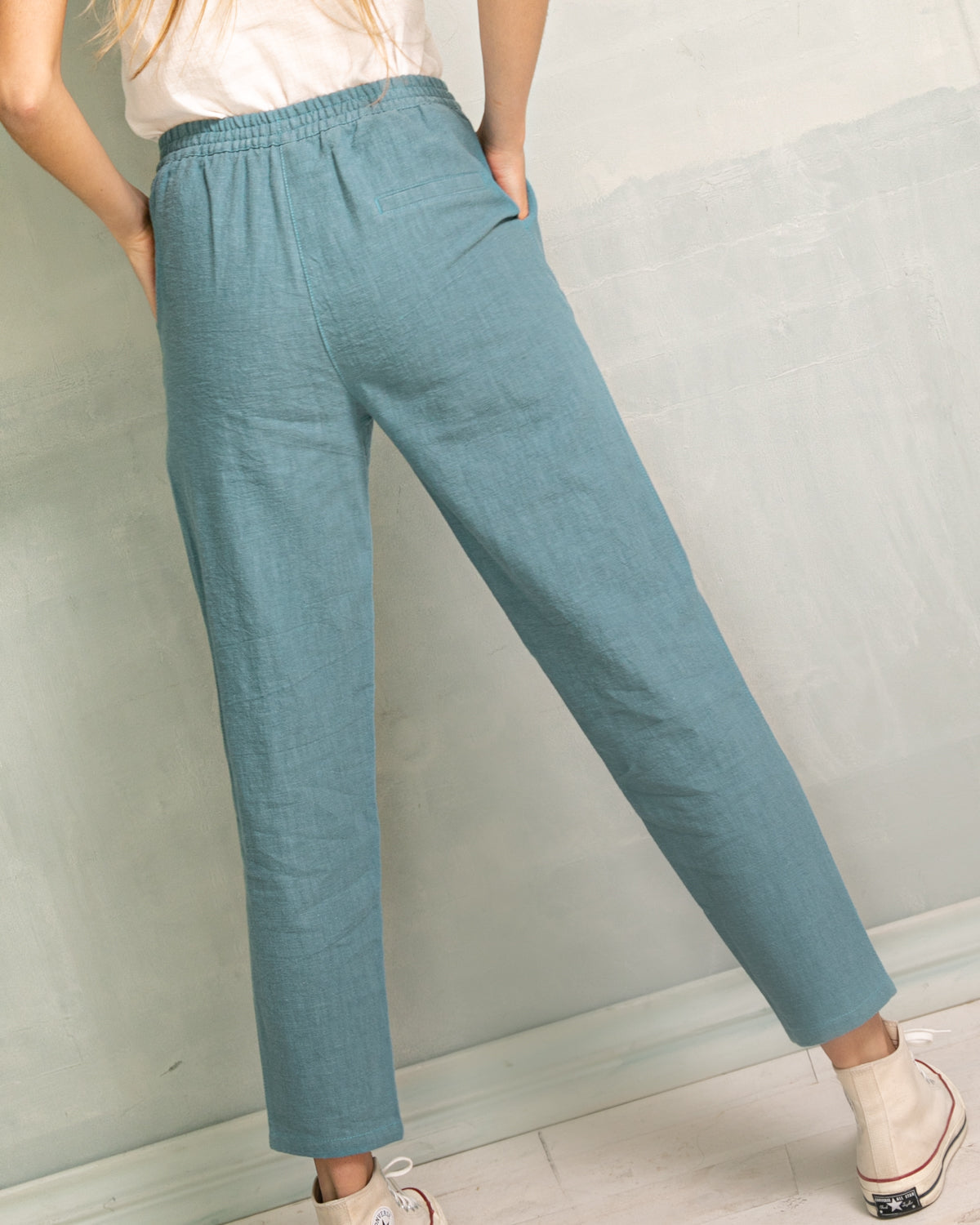 Leo Womens Trousers Blue Ocean Womenswear Cosmosophie