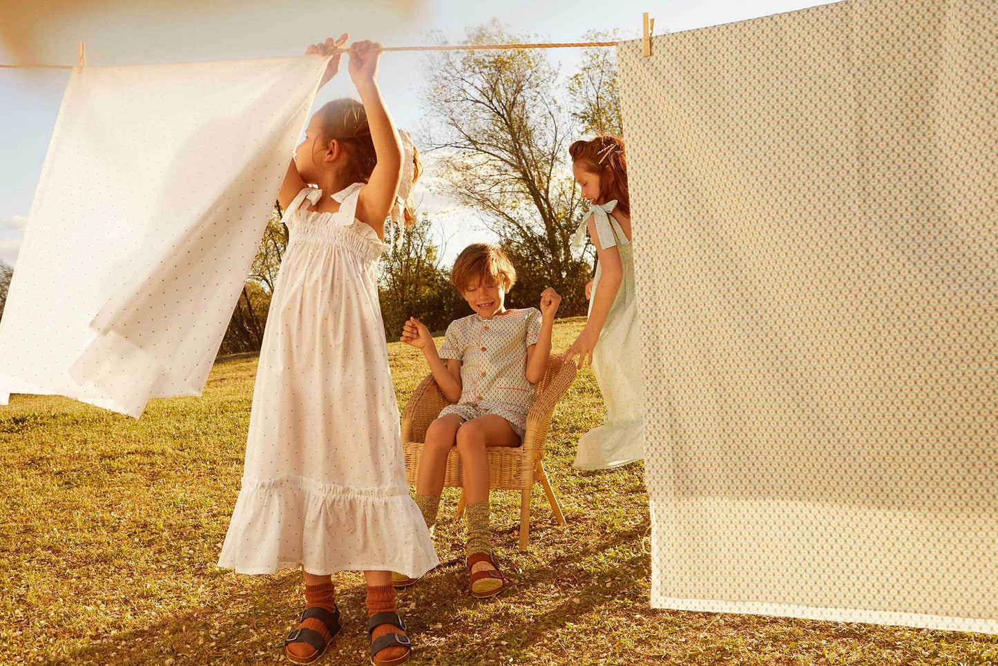 Nightdress EU Coral Ethnic