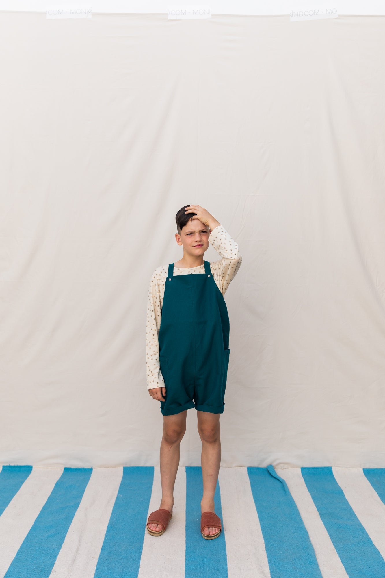 Ocean Short Pocket Dungarees Jumpsuits MonKind