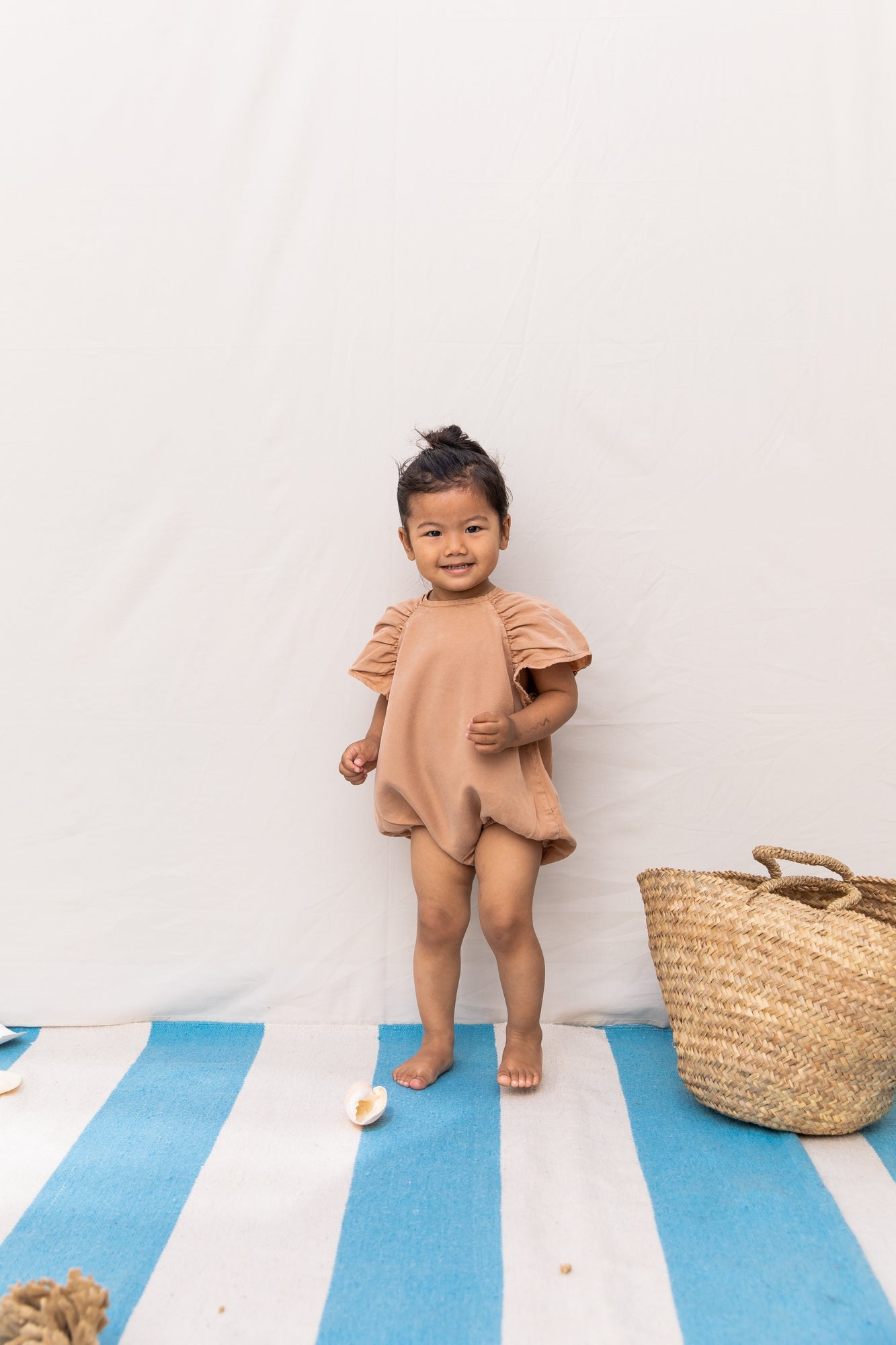 Clay Puff Overall Baby Grows MonKind