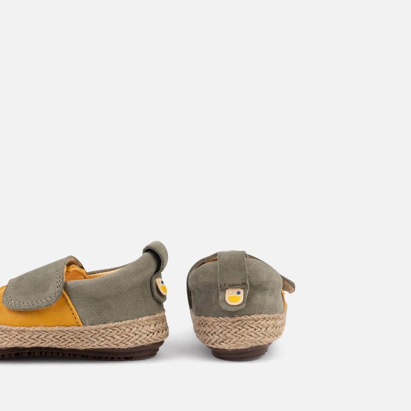 Mustard/Green Strap Espadrilles Shoes & Booties Dulis Shoes