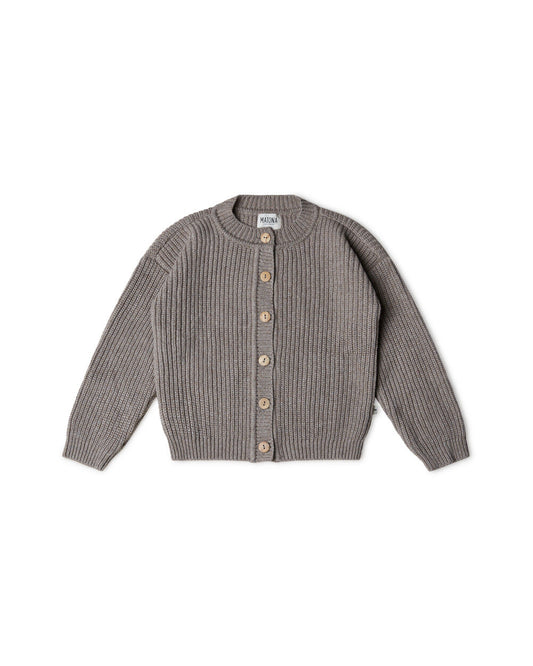 Nico Cardigan Taupe Knitwear Matona