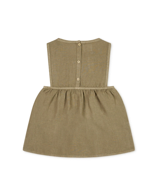 Nora Pinafore Dress Clay Dresses Matona