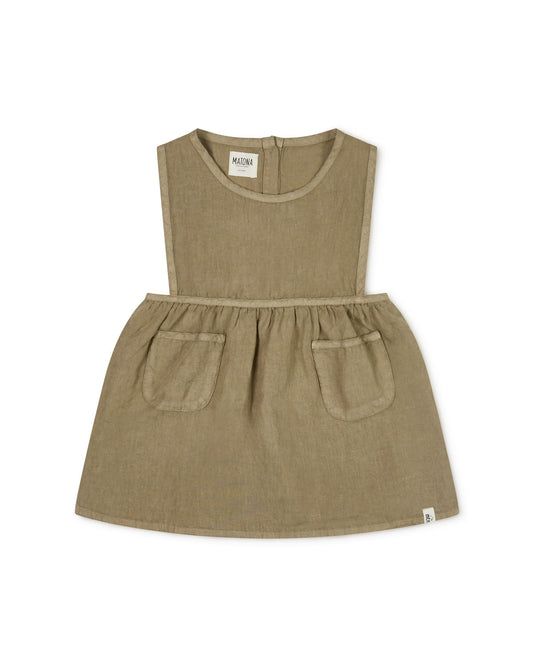 Nora Pinafore Dress Clay Dresses Matona