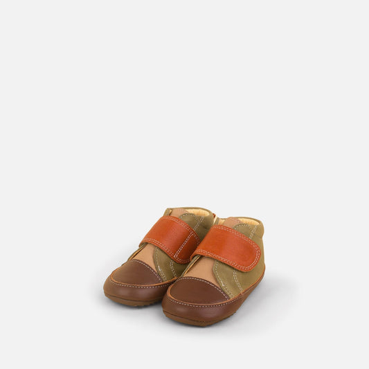 Olive Strap Sneaker Booties Shoes & Booties Dulis Shoes