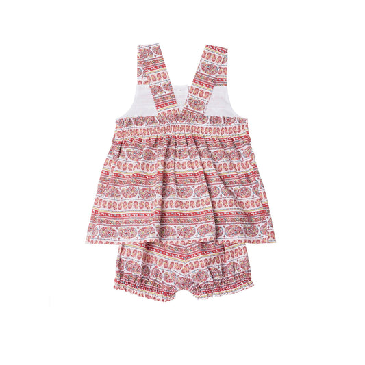 Pyjama Cat Coral Ethnic Nightwear BabyChi
