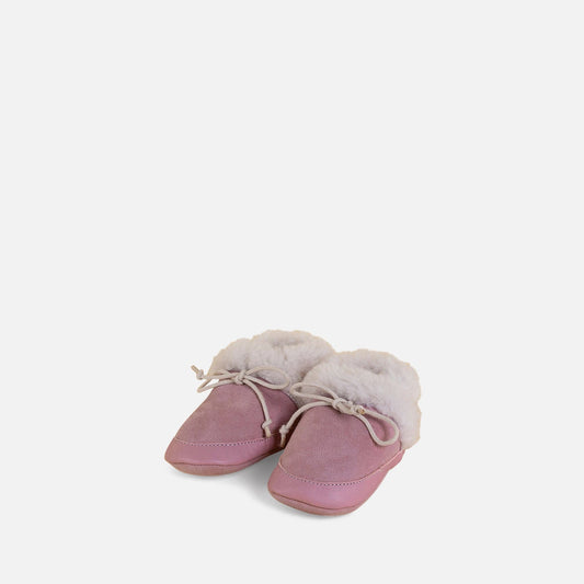 Pink Fuzzy Booties Shoes & Booties Dulis Shoes