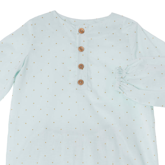 Pyjama CES Water Green polka-dots