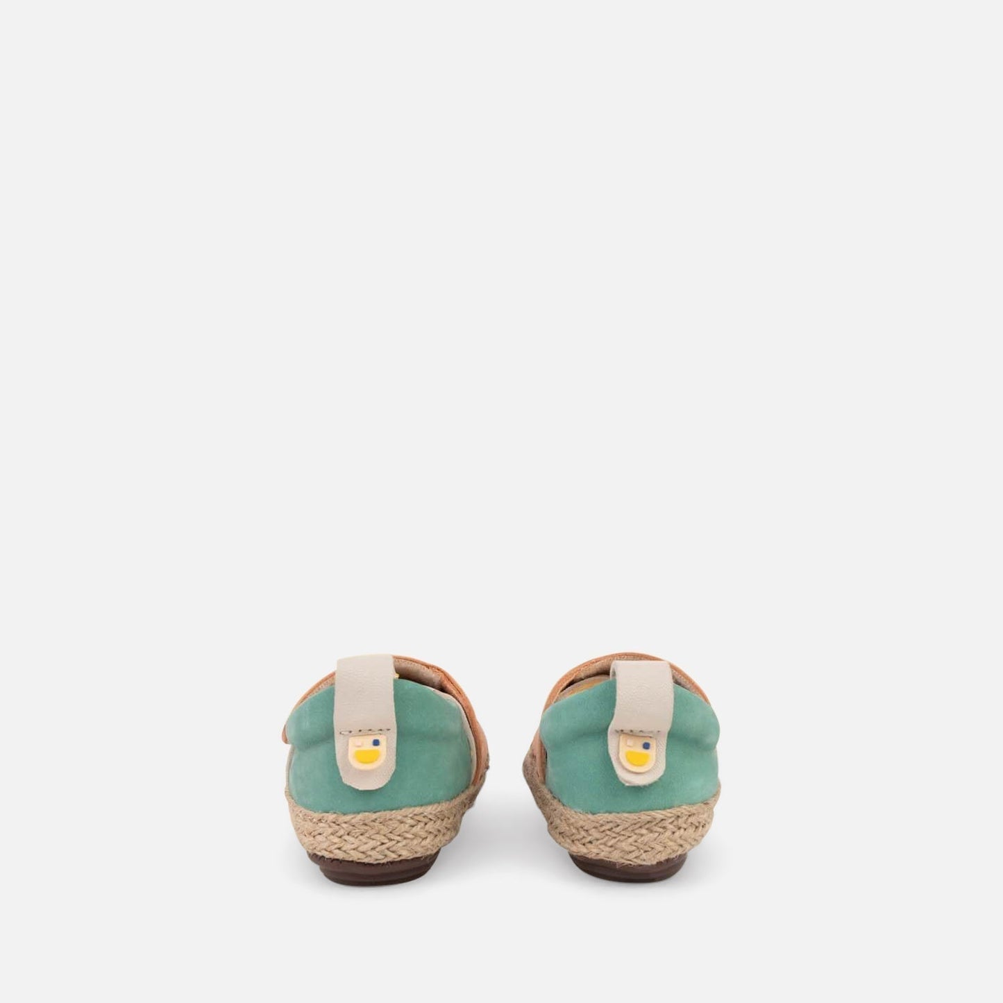 White/Aqua Strap Espadrilles Shoes & Booties Dulis Shoes