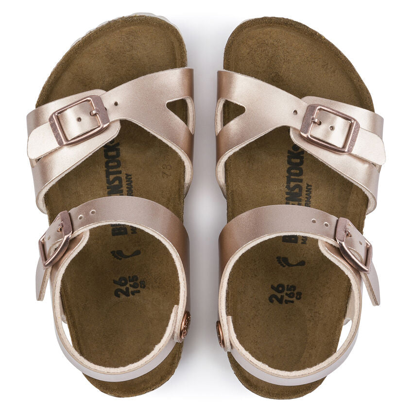 Rio Electric Metallic Copper Sandals Neo Family 
