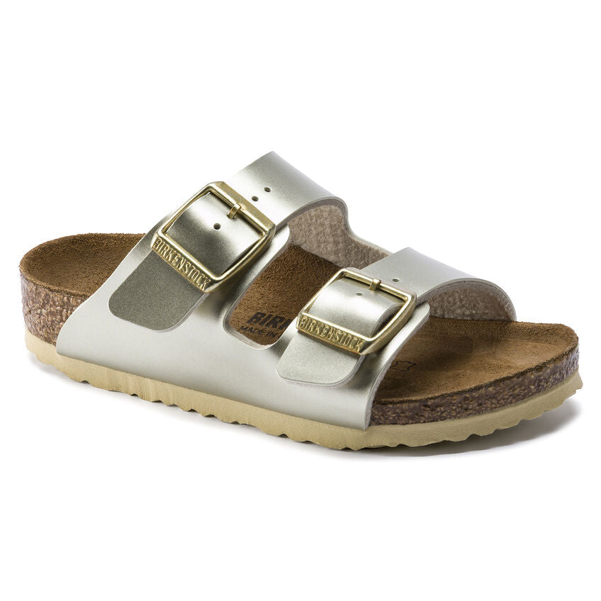 Arizona Electric Metallic Gold Sandals Neo Family 