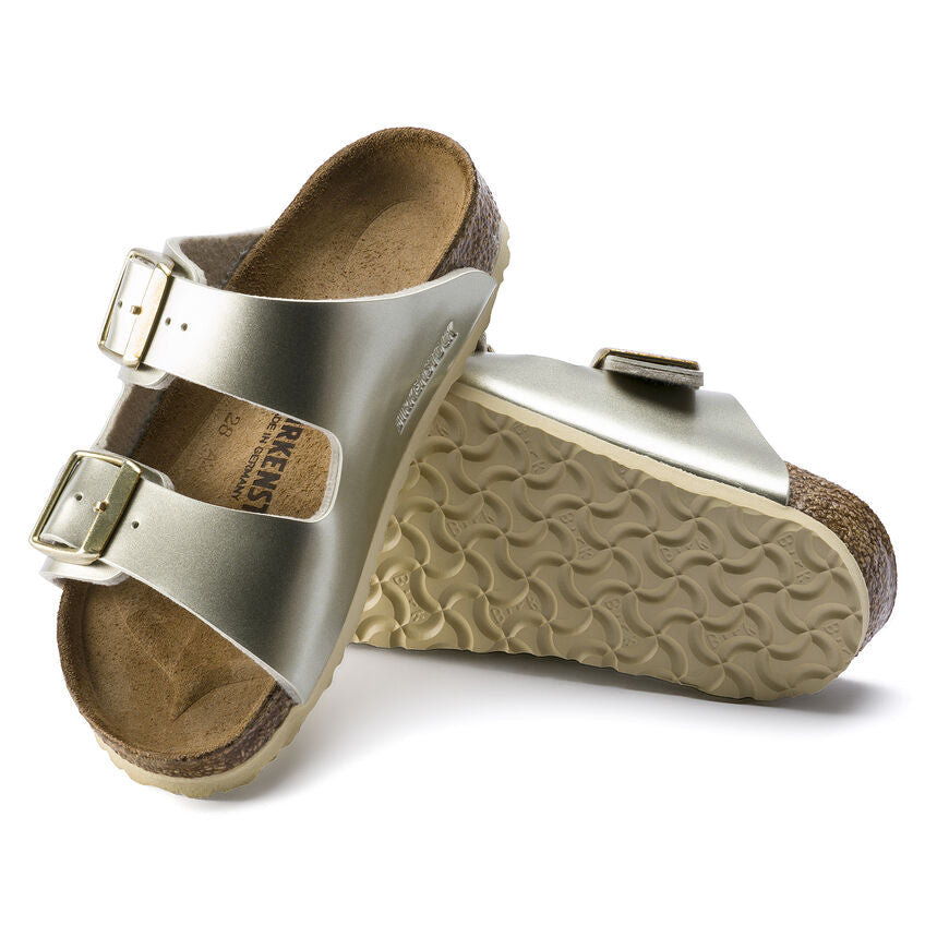 Arizona Electric Metallic Gold Sandals Neo Family 