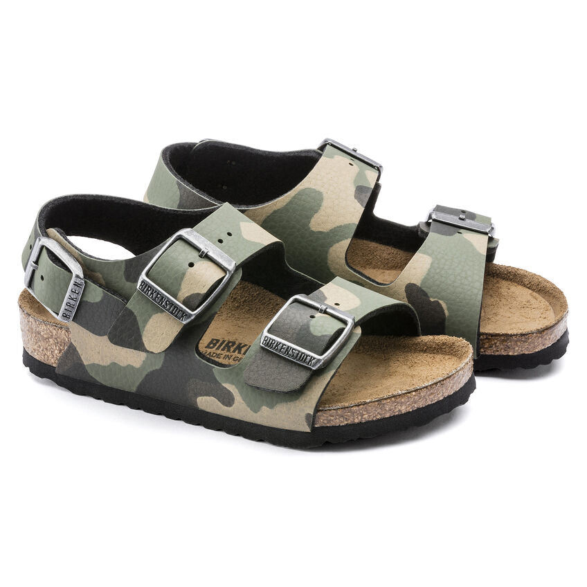 Milano Desert Soil Camo Khaki Sandals Neo Family 