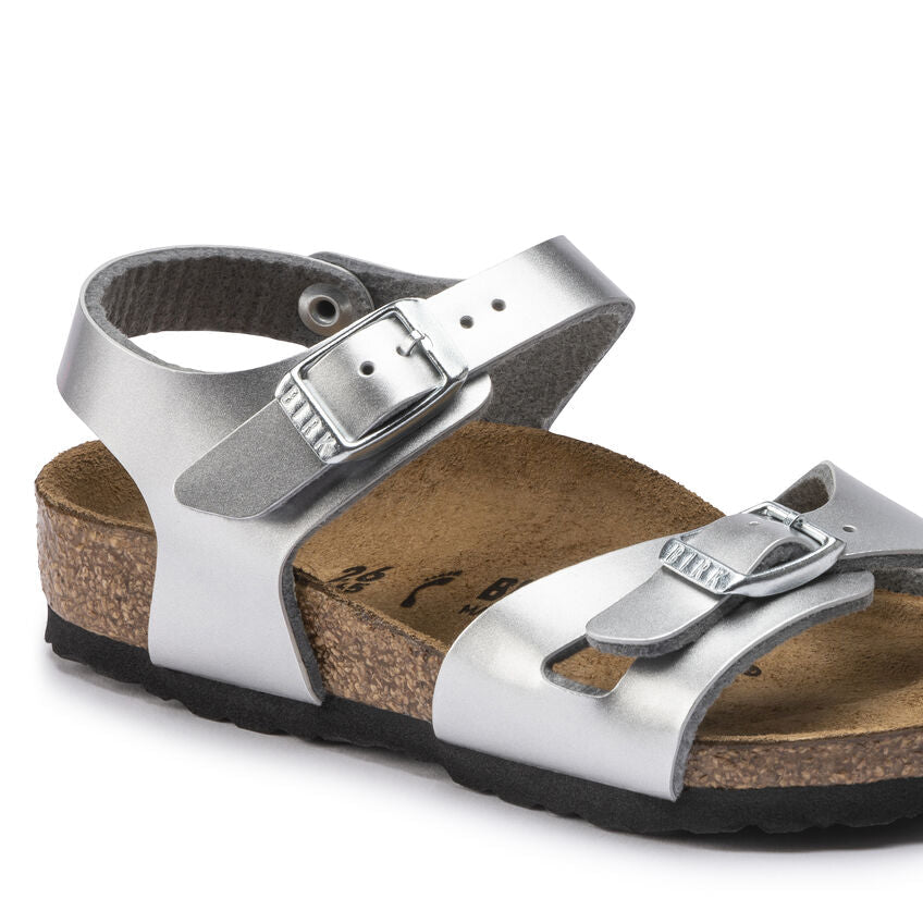 Rio Electric Metallic Silver Sandals Neo Family 
