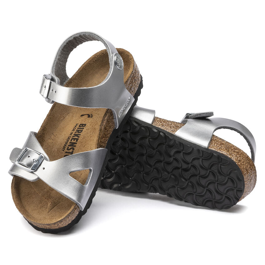 Rio Electric Metallic Silver Sandals Neo Family 