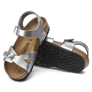 Rio Electric Metallic Silver Sandals Neo Family 