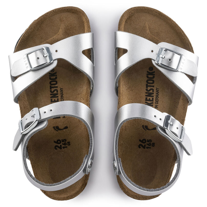 Rio Electric Metallic Silver Sandals Neo Family 