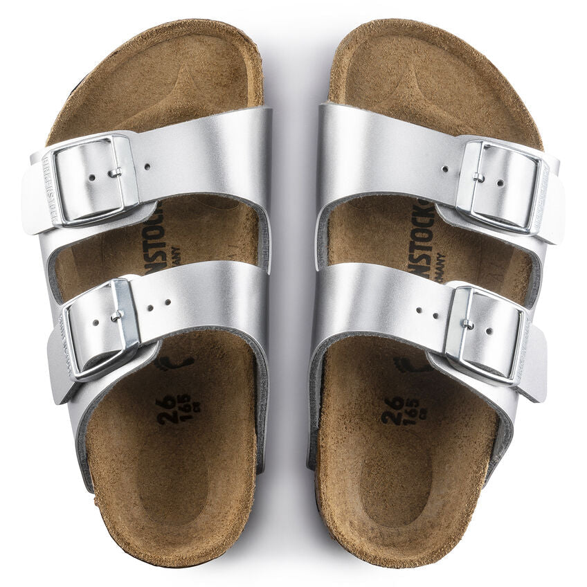 Arizona Electric Metallic Silver Sandals Neo Family 