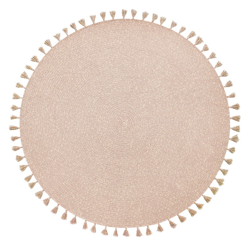 Heloise girl carpet with pompoms