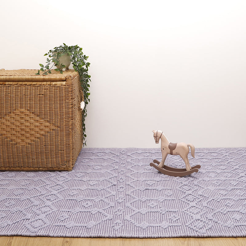 Mauve carpet