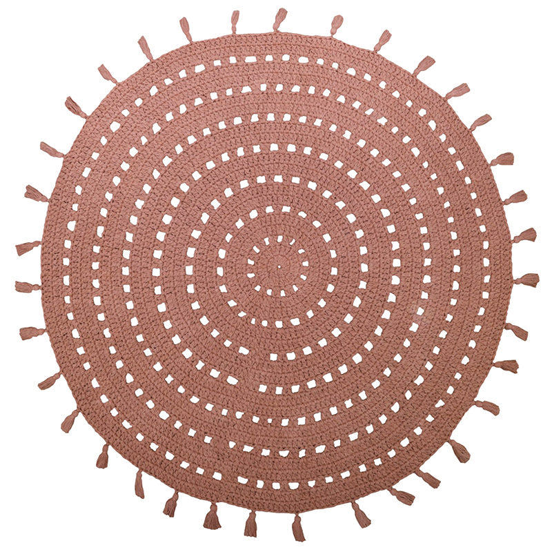 Nila Rose Crochet Carpet