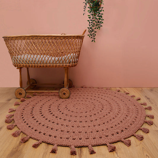 Nila Rose Crochet Carpet