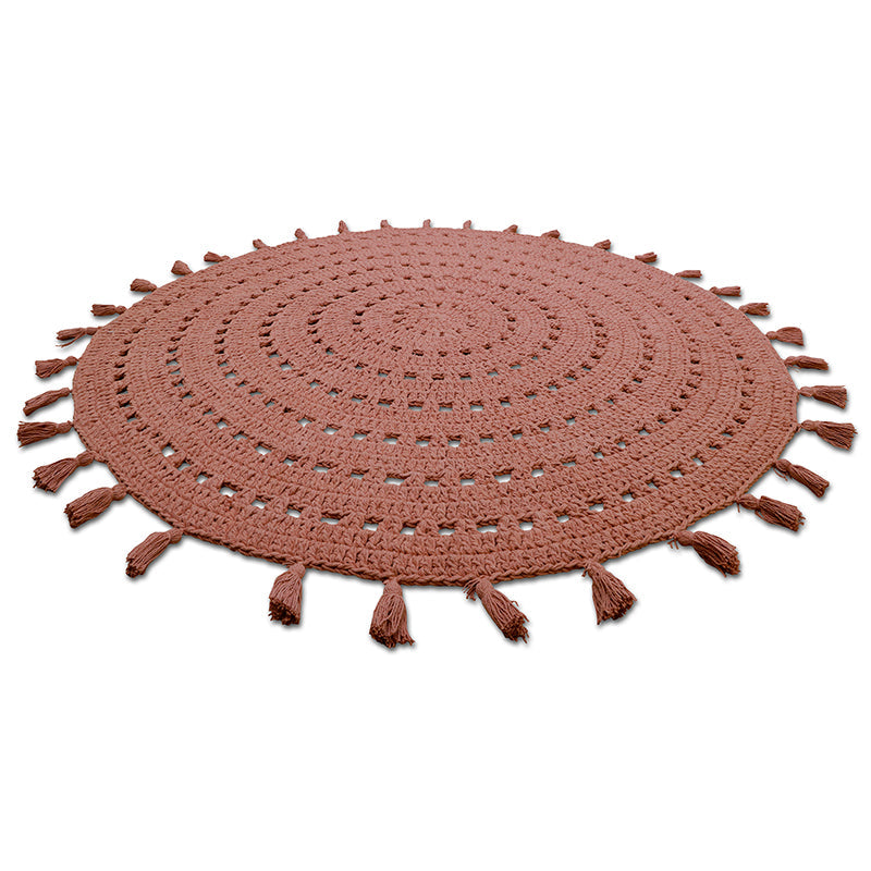 Nila Rose Crochet Carpet
